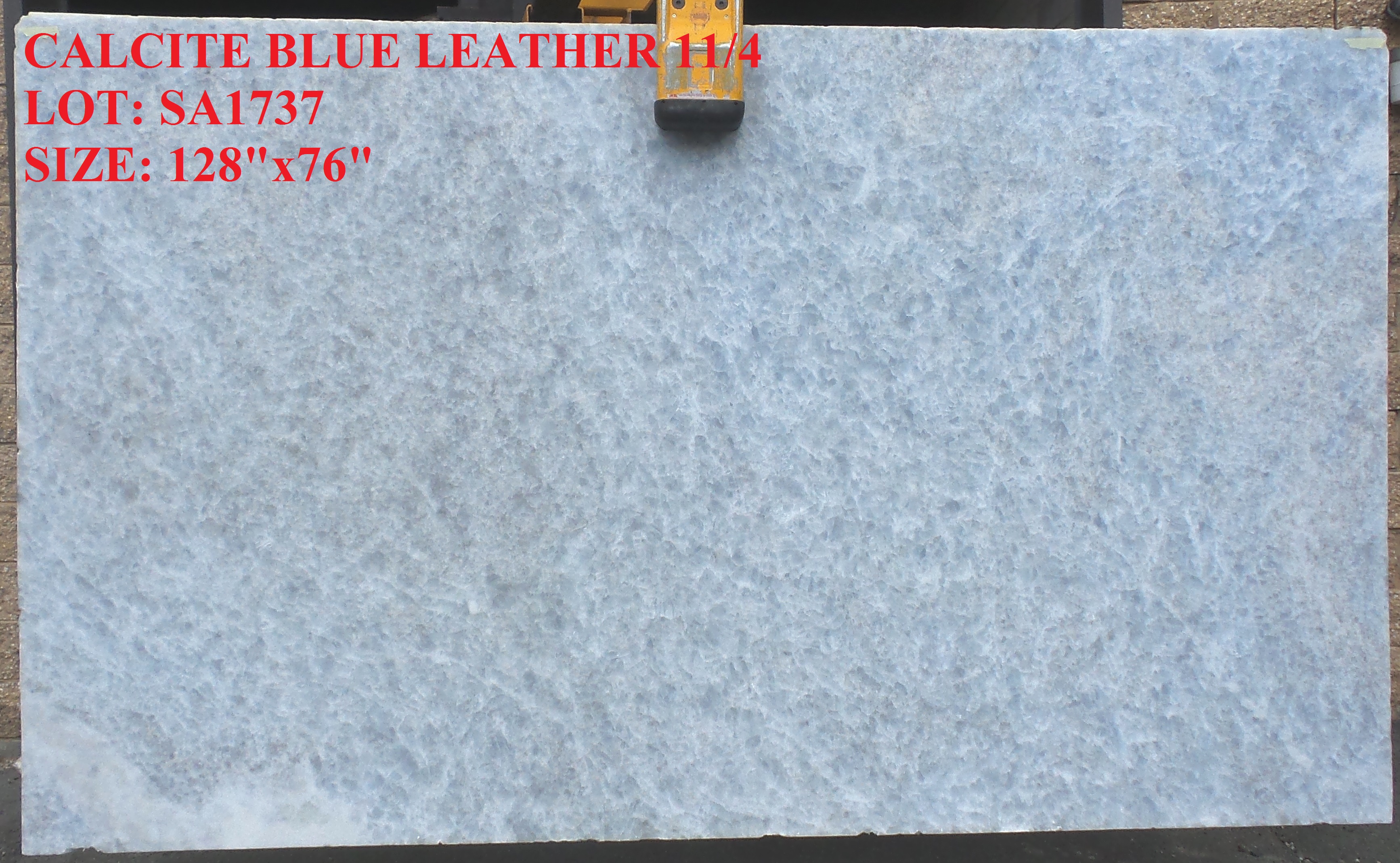 Calcite Blue Leather
